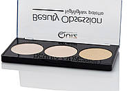 Палетка хайлайтеров цвет нюд, highlighter palette, beautyobsession, Quiz, 10 g