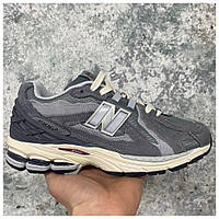 Мужские кроссовки New Balance 1906D Grey Beige, серые замшевые кроссовки нью беланс 1906D беленс, NB 1906D