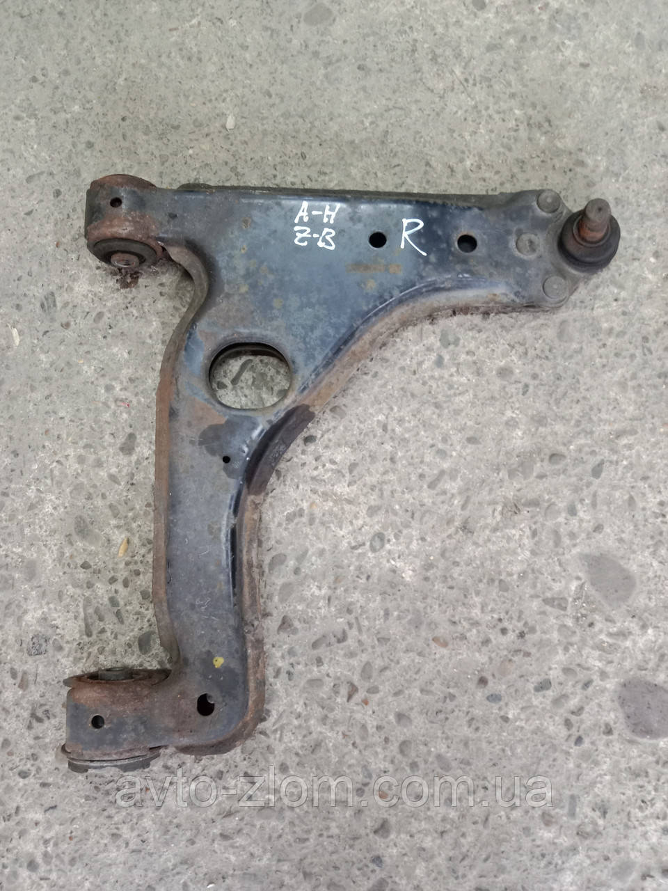 Важіль передній Opel Astra H, Zafira B, Opel Astra, Зафіра Б. Правий., фото 1