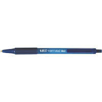 Ручка шариковая Bic Soft Feel Clic Grip, синяя, 3шт в блистере (bc837396) - Топ Продаж!