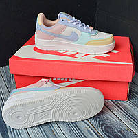 Модні кроссівки для дівчат Nike Air Force 1. Різнокольорове взуття Найк Аір Форс 1., фото 3
