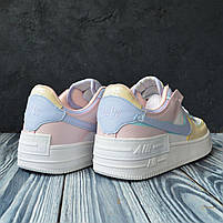 Модні кроссівки для дівчат Nike Air Force 1. Різнокольорове взуття Найк Аір Форс 1., фото 10