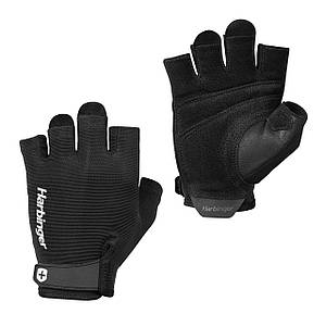 Рукавички для фітнесу Harbinger Power Non-Wristwrap Weightlifting Gloves Black