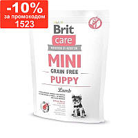 Brit Care (Брит Кеа) Grain Free Mini Puppy Lamb Беззерновой корм с ягненком для щенков малых пород 400 гр