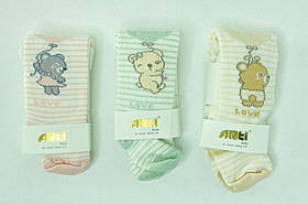 Колготки дитячі Смугасті Звірята 300305 Arti Туреччина 12-18 мес., зріст 80-86 см