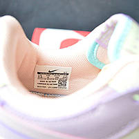 Кроссівки для дівчат Nike Air Force 1 з кольоровими деталями. Модне жіноче взуття Найк Аір Форс 1., фото 3
