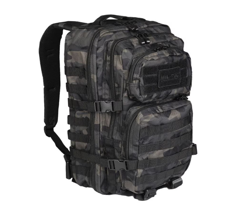 Рюкзак тактичний Mil-Tec Large Assault Pack 36 л Dark Camo 14002280, фото 1