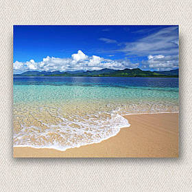 Інтер'єрна картина-постер на стіну Морський прибій 30*20 Орігамі OP 5250 Маленька