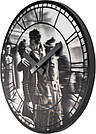 Годинник настінний 3D "Kiss me in Paris" Ø39 см, фото 3