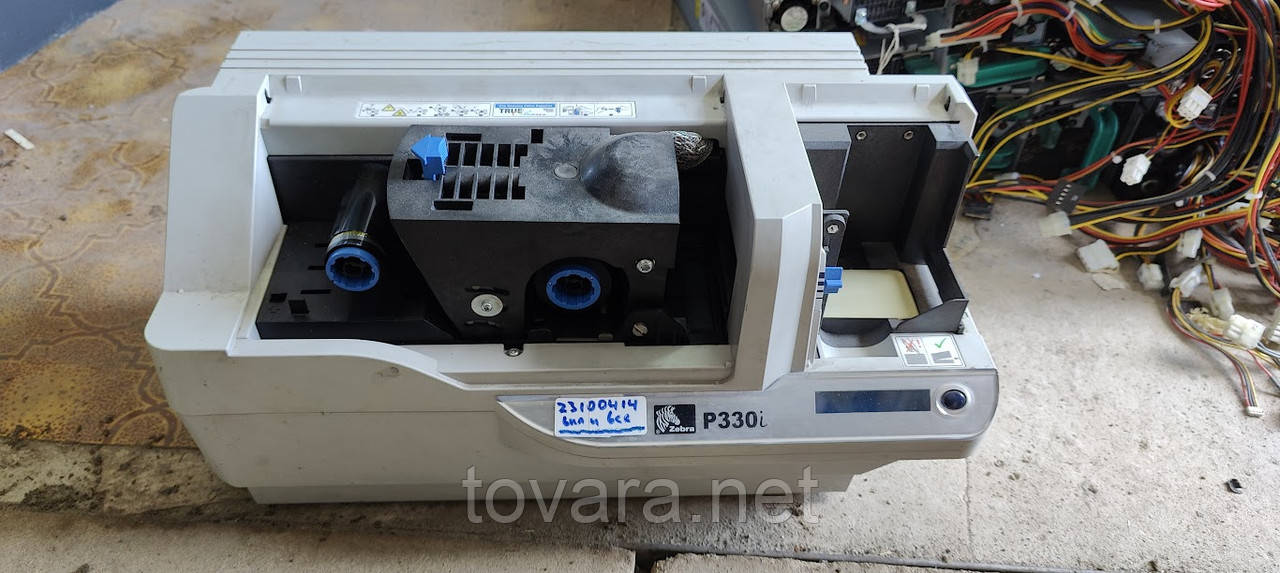 Принтер друку пластикових карток Zebra P330i No 23100414