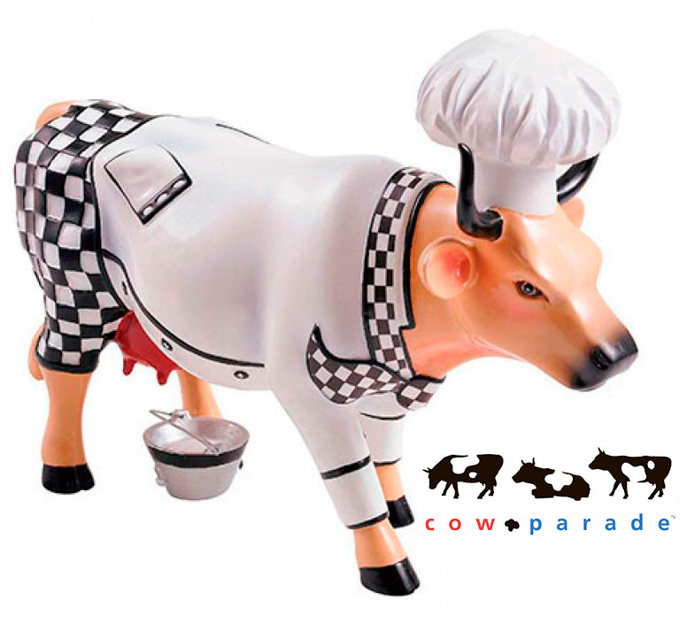 Колекційна статуетка корова Chef Cow