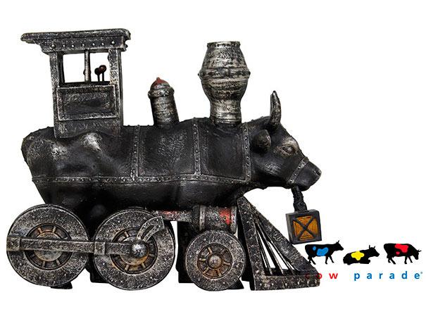 Колекційна статуетка корова Moo Choo-All Aboard!, Siza M
