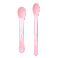 Набор детской посуды Twistshake 4+ ложек 2 шт светло-розовые (78189) - Топ Продаж!