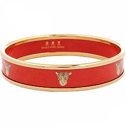Браслет Leopard Head Red