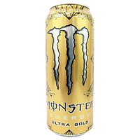 Енергетик золотий (без цукру) Монстер Monster ultra gold 500ml 12шт/ящ (Код: 00-00014150)