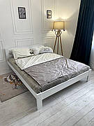 Ліжко двоспальне з масиву бука Каріна 160/200 см.