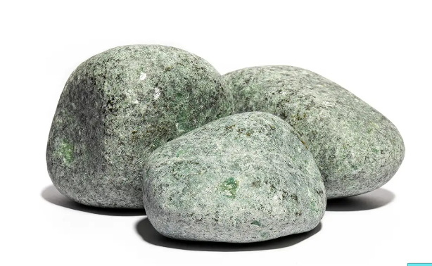Камінь піроксеніт галтований (8-15 см) 20 кг для лазні та сауни