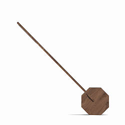 Світильник на акумуляторі OCTAGON ONE Gingko (Великобританія) на 4 рівні освітлення, горіх