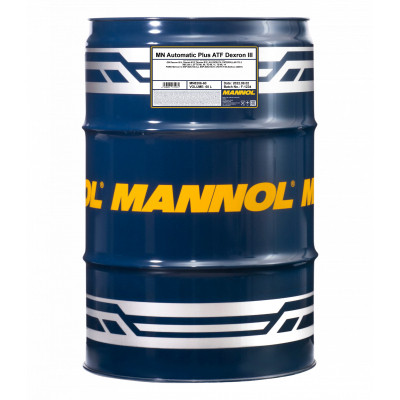 Трансмісійна олива Mannol DEXRON III AUTOMATIC PLUS 60 л Metal (MN8206-60)