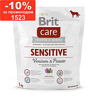 Brit Care (Брит Кеа) Sensitive Venison & Potato для взрослых собак с олениной и картофелем 1 кг