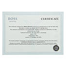 Сет кришталевих склянок Boss Crystal «Лідер», 6 келихів Brill Gold, накладки звірі золото, фото 4