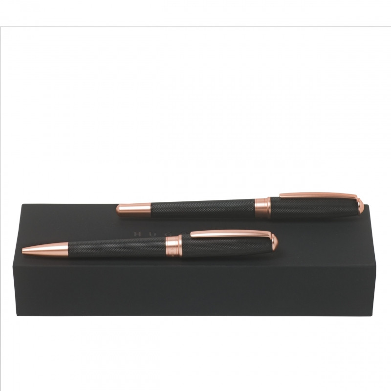 Набір Hugo Boss Essential (кулькова ручка та ручка-ролер) HSW7444E + HSW7445E