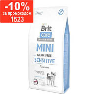 Brit Care Grain Free Mini Sensitive Venison Беззерновой корм с олениной для собак малых пород 2 кг