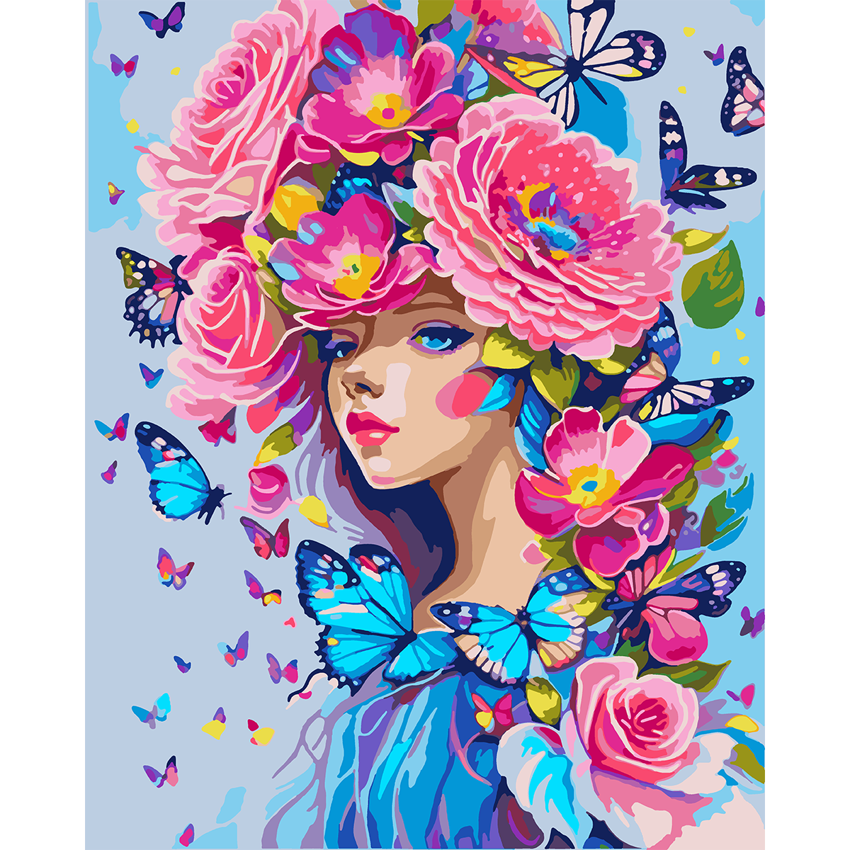 Картина за номерами SANTI Квітуча краса 40*50 см, фото 1