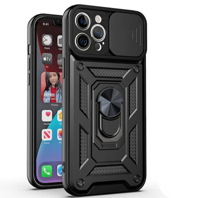 Ударостійкий чохол Camshield Serge Ring for Magnet для Apple iPhone 12 Pro Max Ударостійкий чохол Camshield Serge Ring for Magnet для Apple iPhone 12 Pro Max