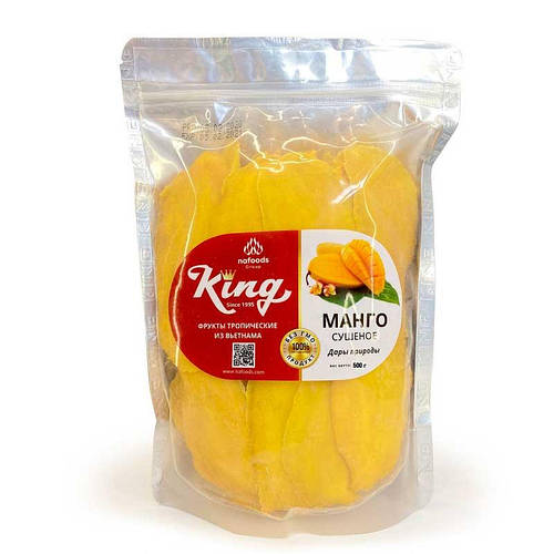 Купить Манго Сушений King без цукру і без ГМО 500г, цена 255 ₴ — Prom ...