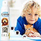 Спрей 300 мл від кліщів, бліх, та комарів для собак та кішок, SUPERIUM / Засіб від паразитів та комах, фото 7