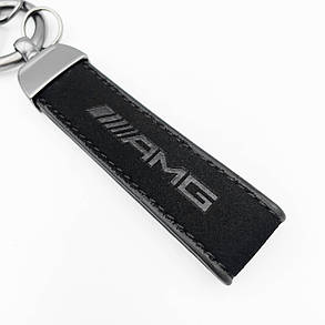 Брелок для ключів шкіряний для AMG Mercedes (Мерседес), фото 1