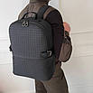 Чоловічий великий шкіряний рюкзак BottegaVeneta, фото 9