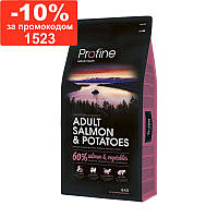 Profine (Профайн) Adult Salmon and Potatoes - Корм для взрослых собак с лососем и картофелем 15 кг