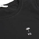 Жіноча футболка чорна XL, фото 4