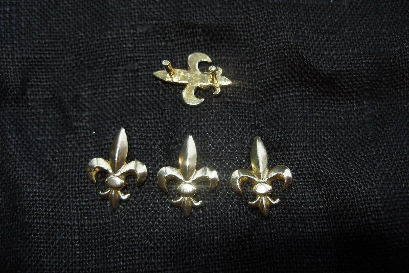 Накладка на пояс Лілія Флер де Лис Європа 14-15вв.