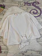 Женская рубашка распашонка Voyelles белая Размер 46 М