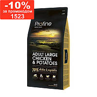 Profine Adult Large Breed Chicken and Potatoes-Корм для взрослых собак крупных пород,курица и картофель 15 кг