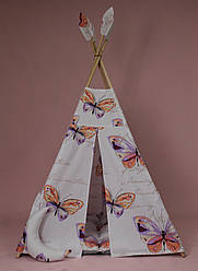 Вігвам у наборі «Метелики» пишний килимок