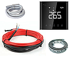 Комплект тепла підлога CableKit Sensor-75 (0,4-0,5 м2 ) Нагрівальний кабель + терморегулятор 4HEAT, фото 8