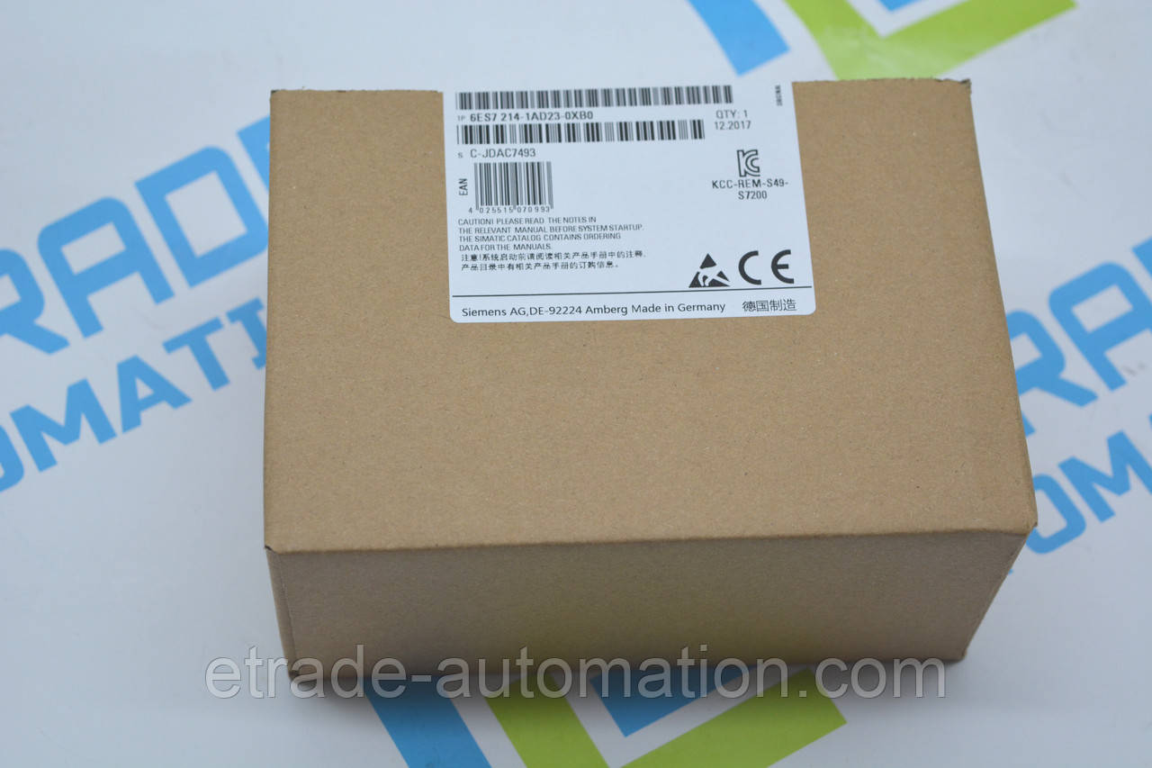 Компактний блок Siemens 6ES7214-1AD23-0XB0