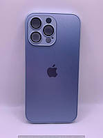 Чохол TPU+Glass Sapphire matte case для Apple iPhone 14 Pro Max (6.7") (Sierra Blue) 57439