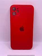Чохол TPU+Glass Sapphire matte case для Apple iPhone 11 (6.1") (Cola Red) 55861