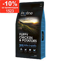 Profine Puppy Chicken and Potatoes-Корм для щенков и молодых собак с курицей и картофелем 15 кг