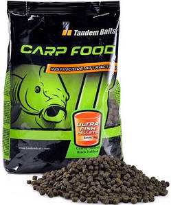 Пеллетс Tandem Baits IMP Ultra Fish Pellets 6 mm 1kg Black Halibut