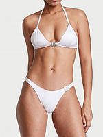 Купальник Victoria s Secret Shine Hardware Halter White XS