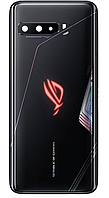 Задня кришка для Asus ROG Phone 3 ZS661KS, чорна, Black Glare, оригінал (54) + скло камери