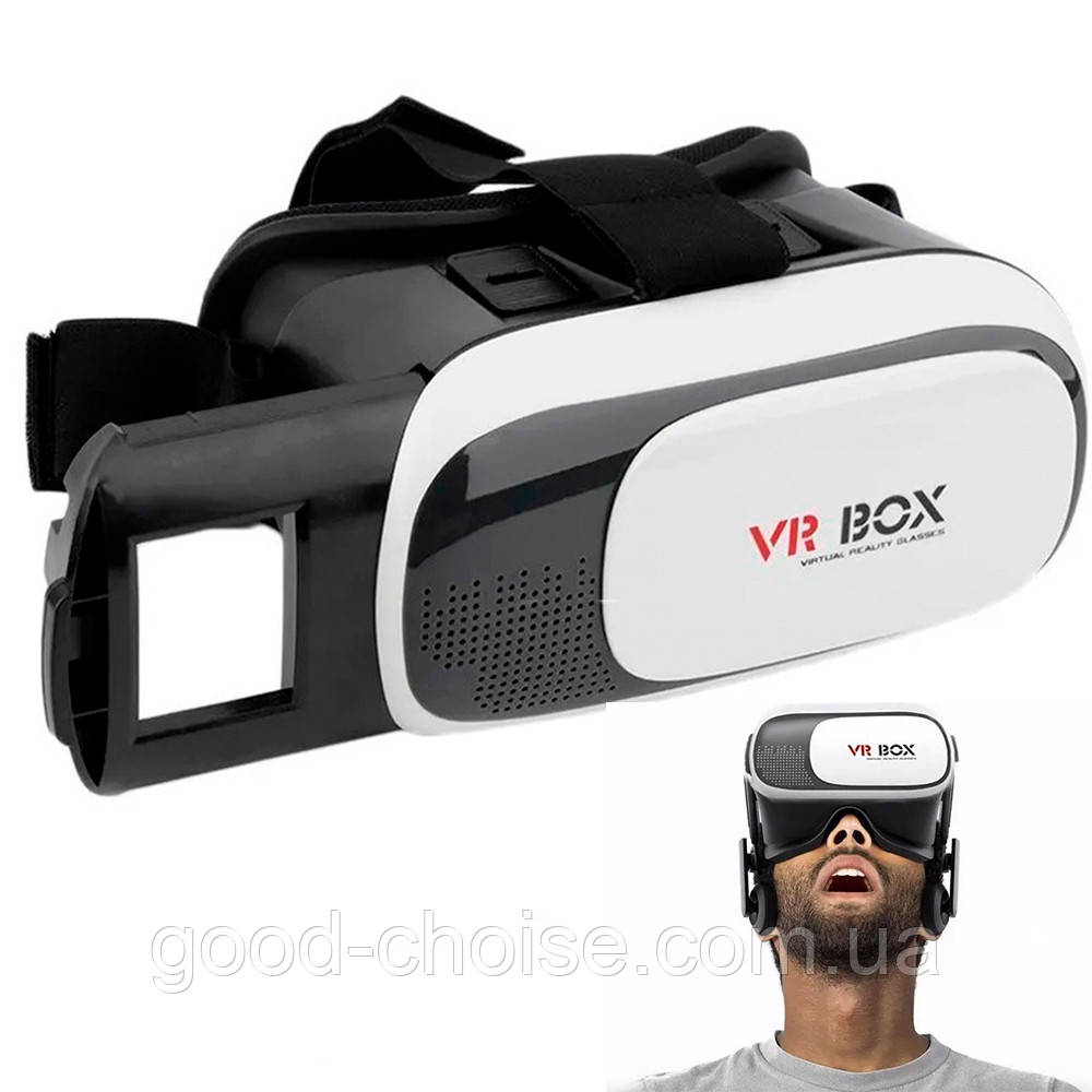 Окуляри віртуальної реальності VR BOX / Віртуальні 3D-окуляри для смартфона, фото 1