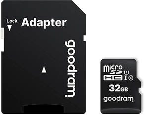 Карта пам'яті Goodram 32GB microSDXC Class 10