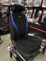 Універсальні автомобільні чохли Record на сидіння авто з Алькантарою, чорний